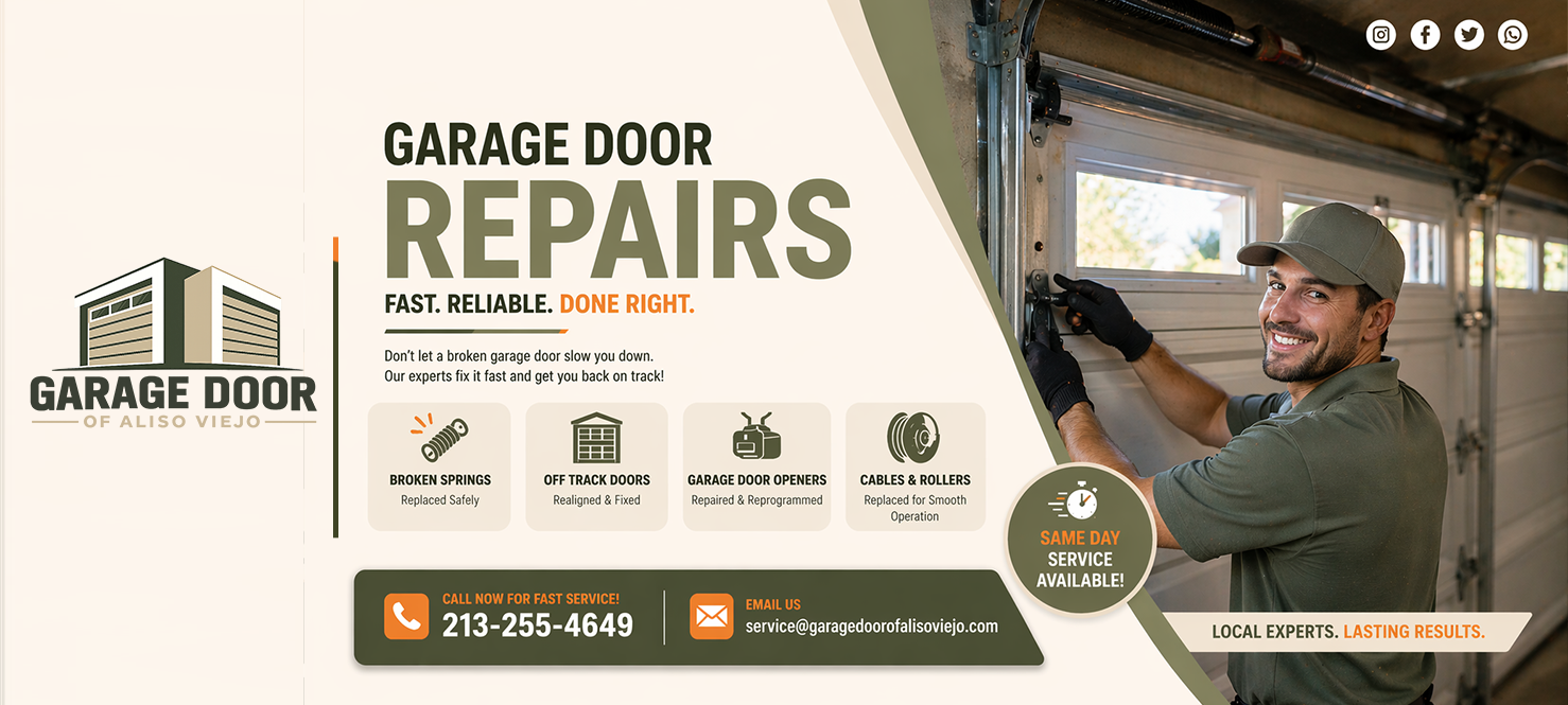 Garage Door Of Aliso Viejo
